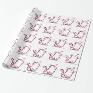 Kitty Love Wrapping Paper