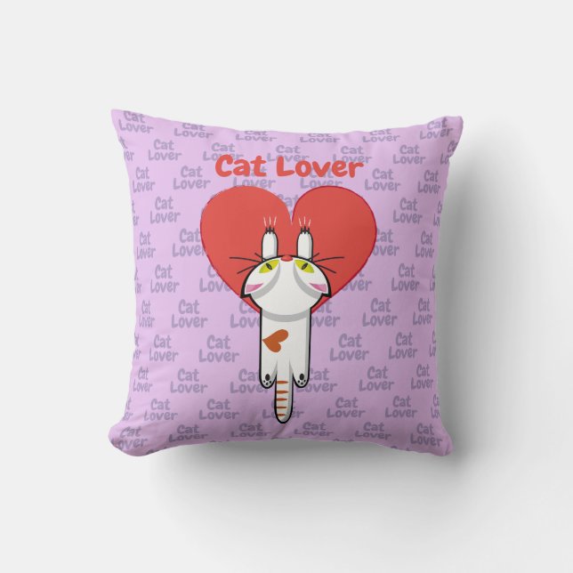Kitty lovers cushion (Front)