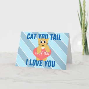 Kitty Loves Valentine's Day Holiday Card