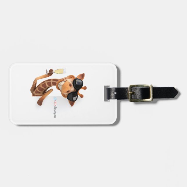 Kitty Luggage tag (Front Horizontal)
