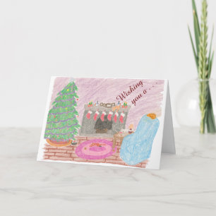 Kitty-mas Mischief Holiday Card