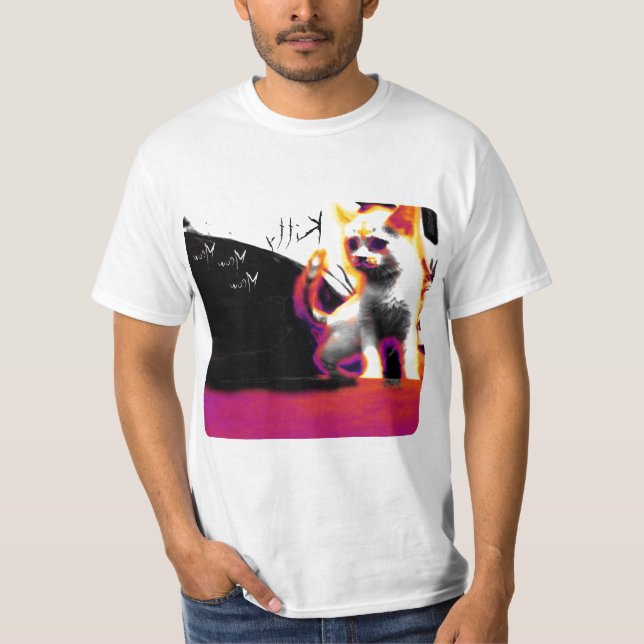 Kitty Meow T-Shirt (Front)