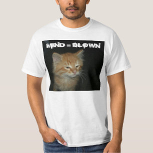 Kitty "MIND = BLOWN" Mens Value T-Shirt