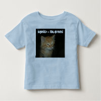 Kitty "MIND = BLOWN" Toddler Ringer T-Shirt