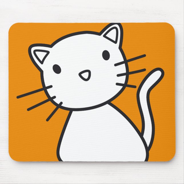 kitty mouse pad (Front)