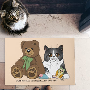 Kitty Not Pet Doormat