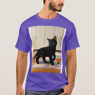 Kitty On The Rug T-Shirt