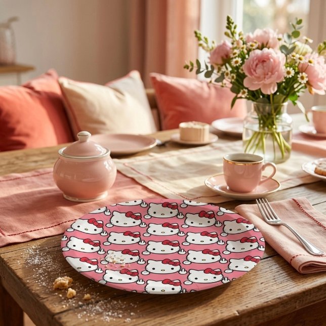 Kitty Paper Plate (Creator Uploaded)