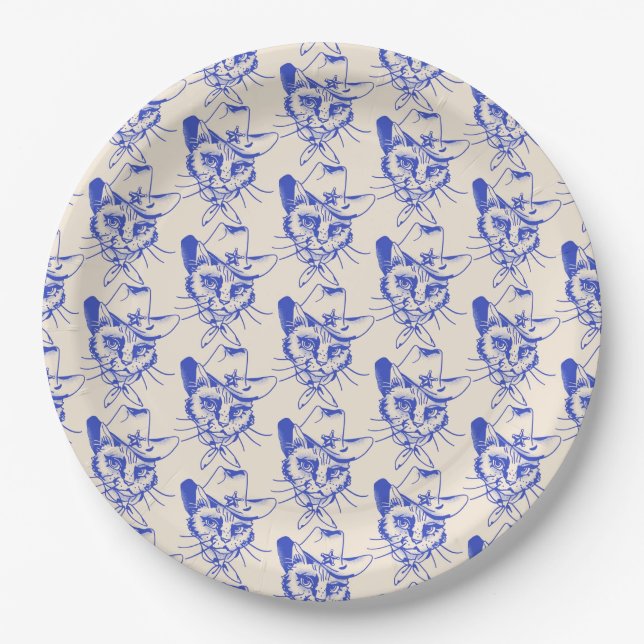 Kitty Paper Plates (Front)