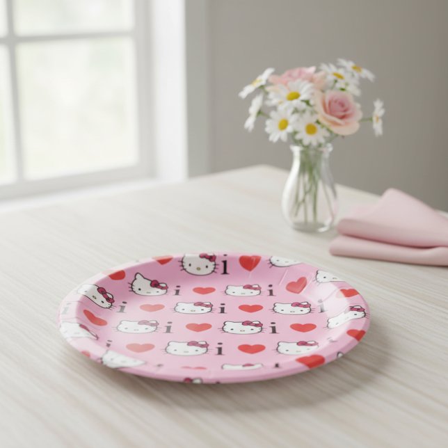 Kitty Paper Plates (Creator Uploaded)