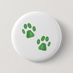 Kitty Paws 6 Cm Round Badge
