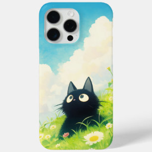 Kitty Peaceful Meadow iPhone 15 Pro Max Case