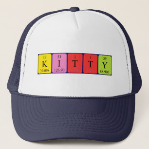 Kitty periodic table name hat