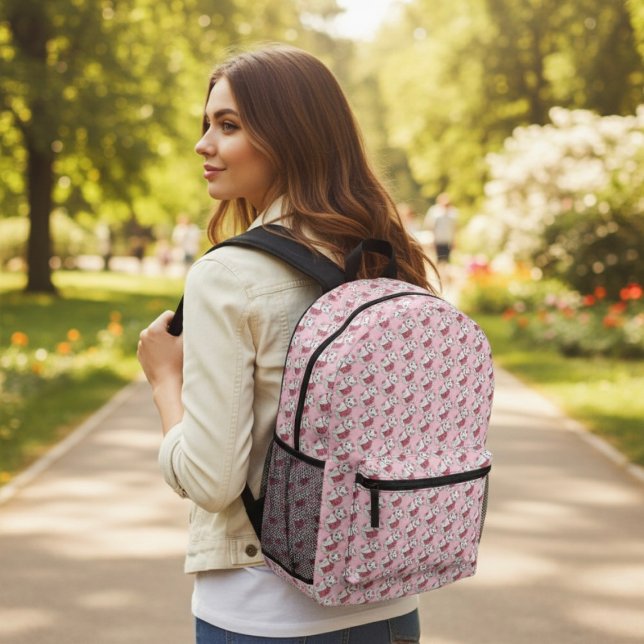 Kitty Printed Backpack (Creator Uploaded)