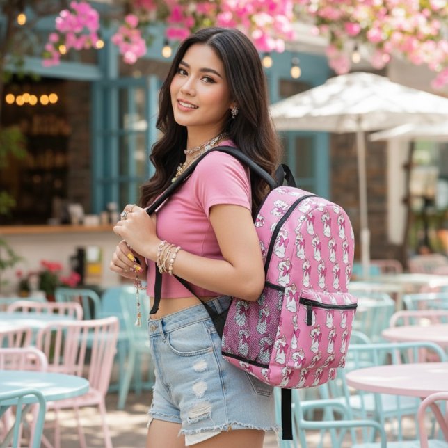 Kitty Printed Backpack (Creator Uploaded)