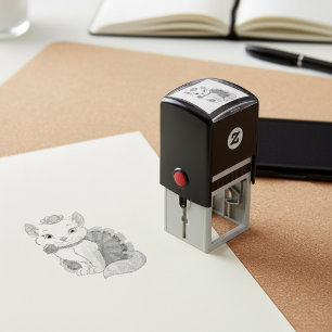 Kitty Self-inking Stamp
