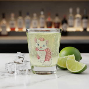 Kitty Shot Glass