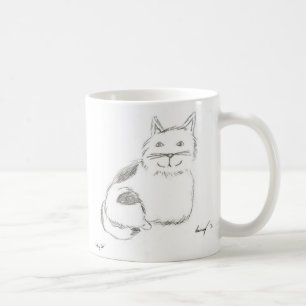 Kitty Sketch Mug