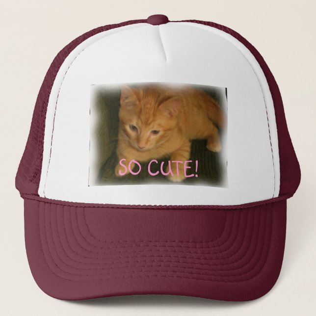 Kitty "SO CUTE!" Hat (Front)