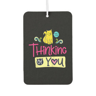Kitty Thinking Of You | Cute Cat Lover Gift Car Air Freshener