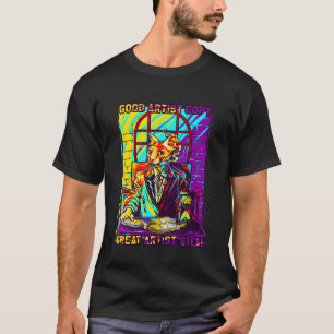 Kitty Thug Gansta Kitten Funny cat Gangsters T-Shirt