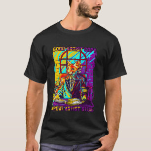 Kitty Thug Gansta Kitten Funny cat Gangsters T-Shirt