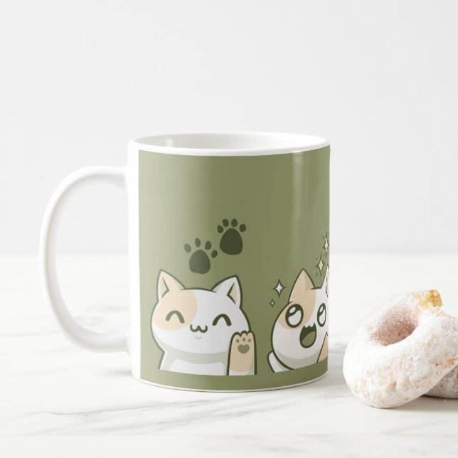  Kitty Vibes Mug (With Donut)