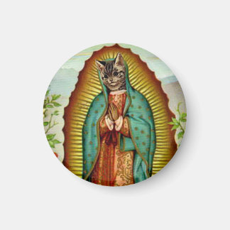 Kitty Virgin of Guadalupe Magnet