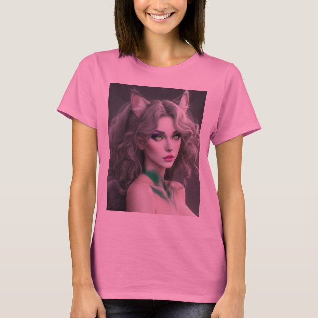 KITTY WAIFU 02 T-Shirt (Front)