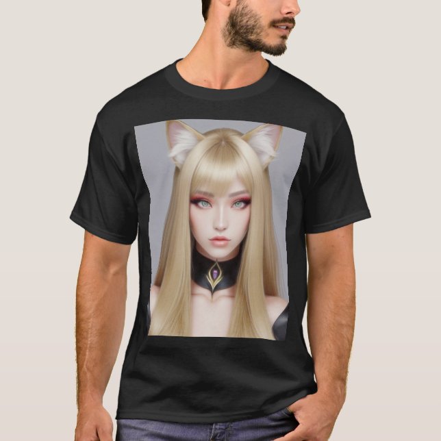 KITTY WAIFU 03 T-Shirt (Front)