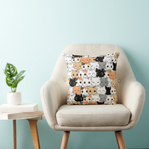 Kitty Wall 16x16 Cushion