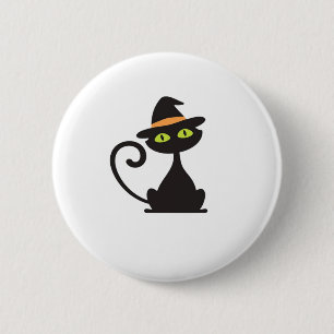 kitty witch Classic T-Shirt 6 Cm Round Badge