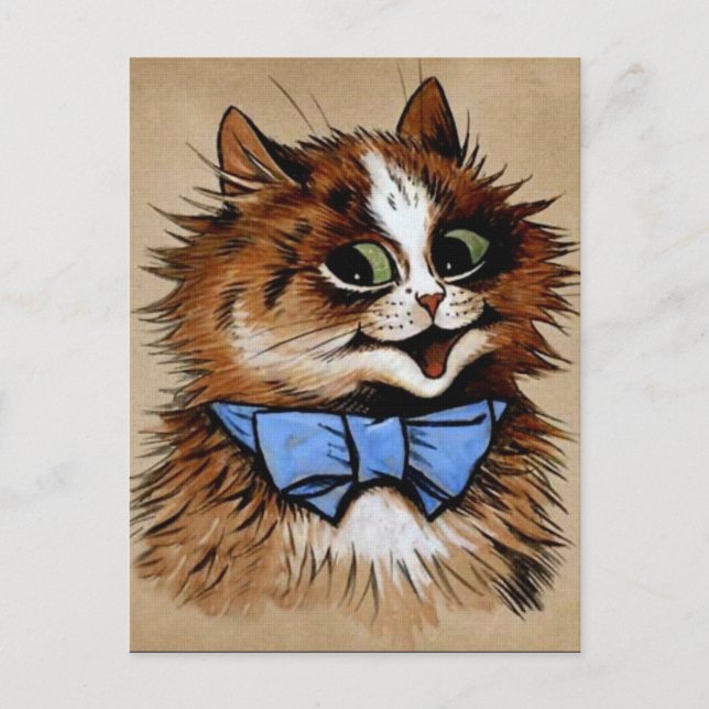 Kitty with a Bow Tie Postcard (Front)