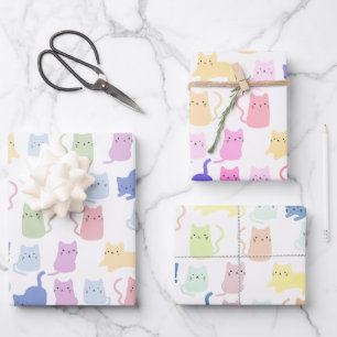 Kitty Wrapping Paper, Gift Wrap