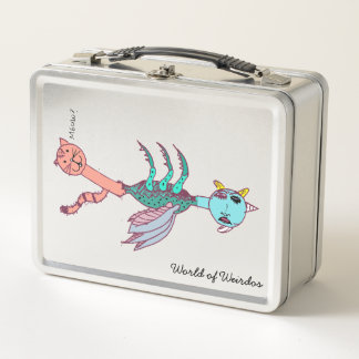 Kittycorn Metal Lunch Box