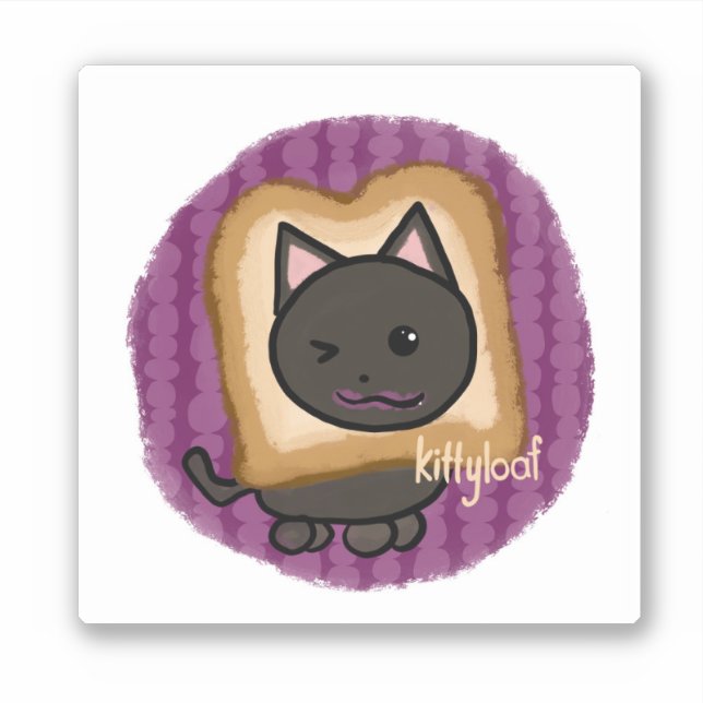 Kittyloaf Sticker (Front)
