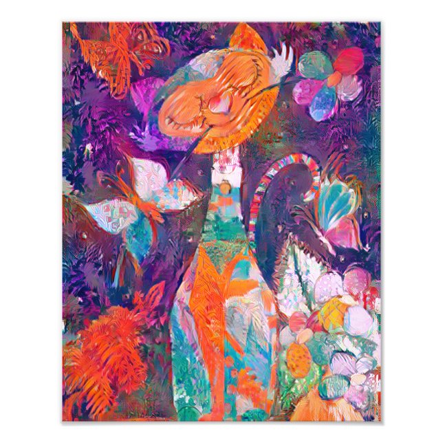 KittyQ  Photo Print (Front)