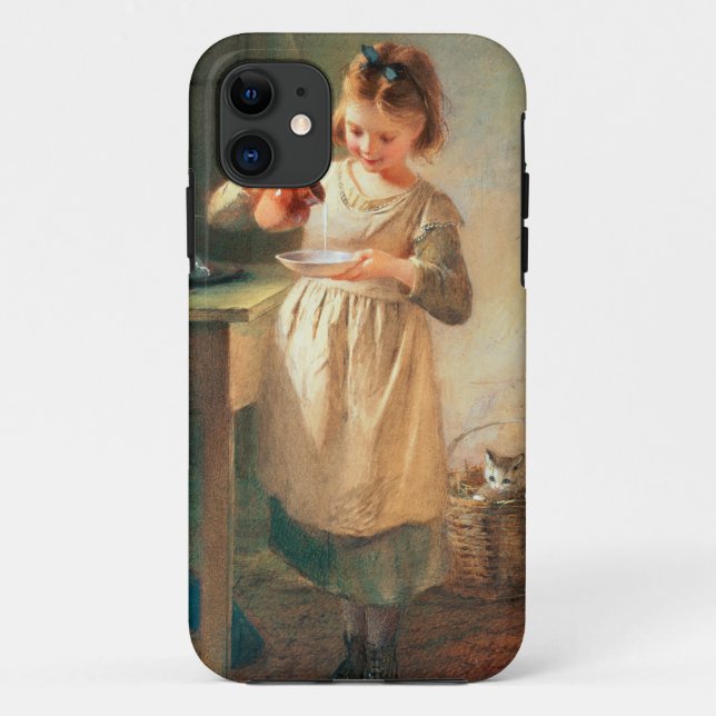 Kitty's Breakfast Case-Mate iPhone Case (Back)