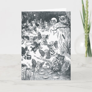 Kitty's Dream of Fairyland, Louis Wain Card