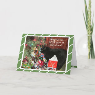 Kitty's Favourite Things Christmas Card
