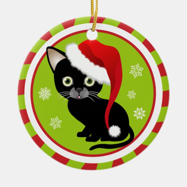 Kitty's First Christmas Ornament (Front)