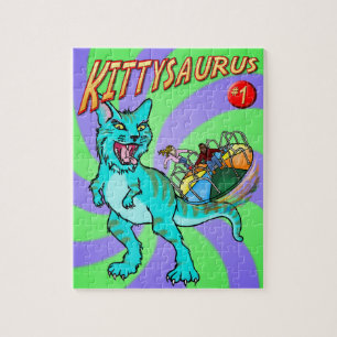 KITTYSAURUS™ 110 piece JIGSAW PUZZLE
