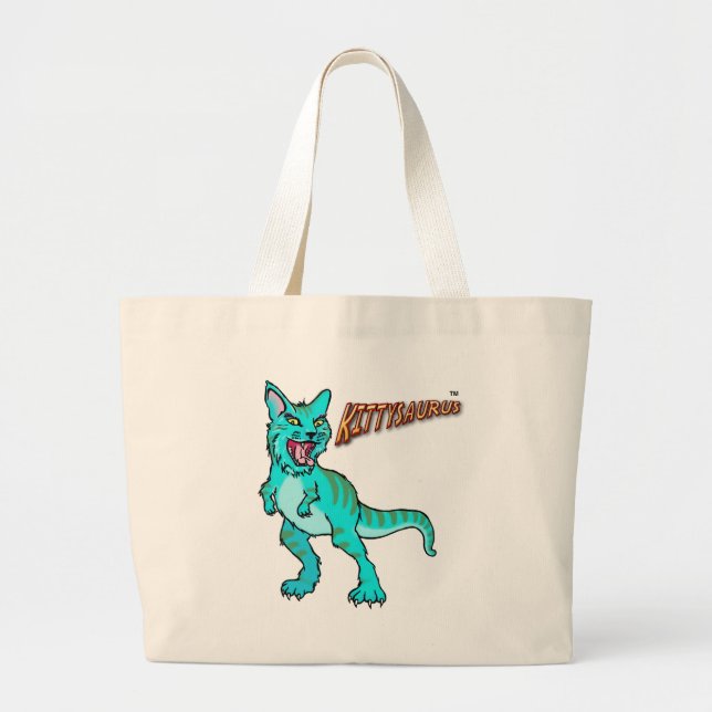 KITTYSAURUS™ JUMBO TOTE BAG (Front)