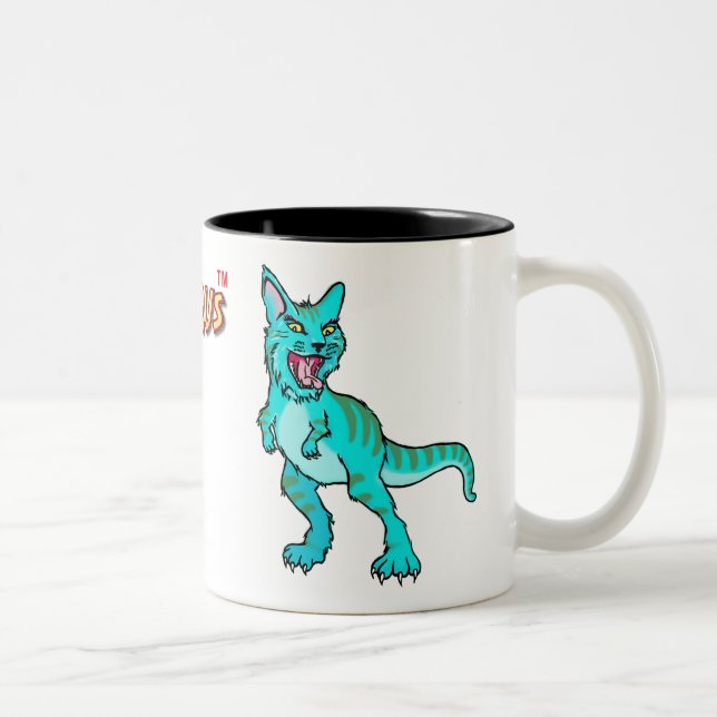 KITTYSAURUS™ TWO TONE MUG (Right)