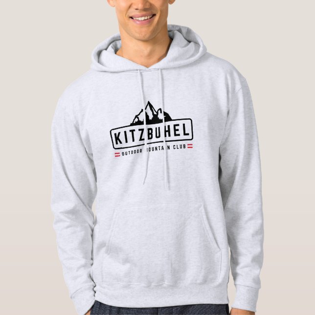 Kitzbuhel Austria Outdoors  Hoodie (Front)