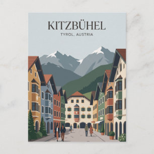 Kitzbühel Austria Postcard