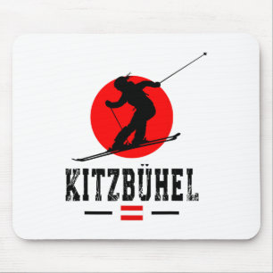 Kitzbühel Austria Ski Resort Alps Austrian Skiing Mouse Pad