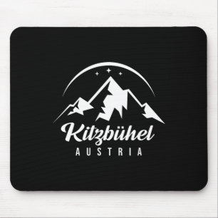 Kitzbühel Austria Ski Resort Skiing Snowboarding S Mouse Pad