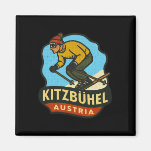 Kitzbühel Austria Skiing  Magnet