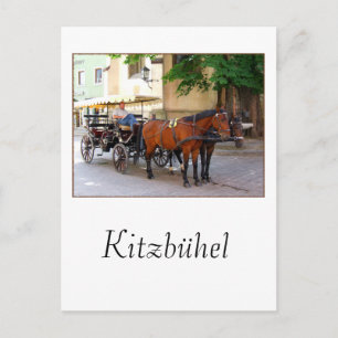Kitzbuhel in the Tirol, Austria -- town scene Postcard